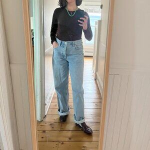 Agolde Low Slung Baggy - Void size 25